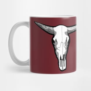 Cow Skull Mug